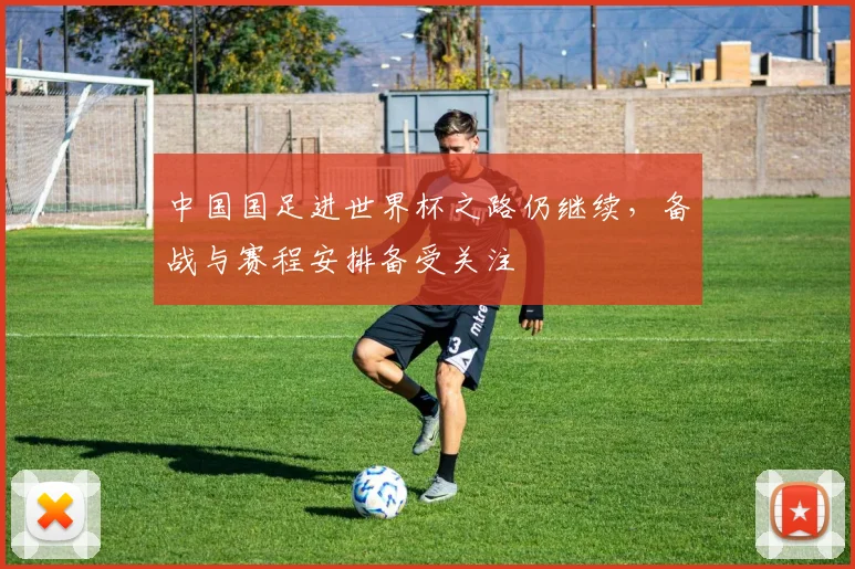 中国国足进世界杯之路仍继续，备战与赛程安排备受关注