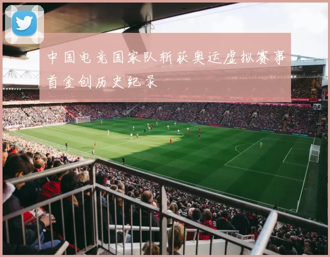 中国电竞国家队斩获奥运虚拟赛事首金创历史纪录